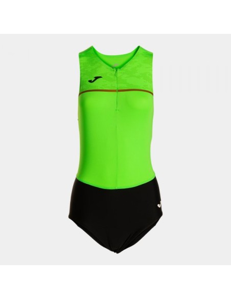 Record Iii Bodysuit Verde Flúor Negro
