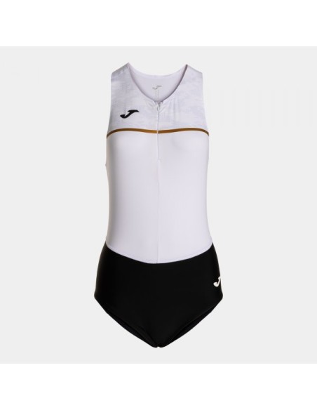 Record Iii Bodysuit Blanco Negro