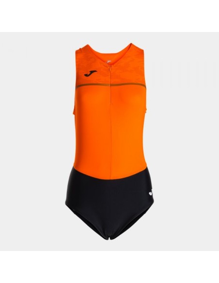 Record Iii Bodysuit Naranja Negro