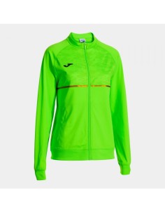 Record Iii Full Cremallera Sudadera Verde Flúor