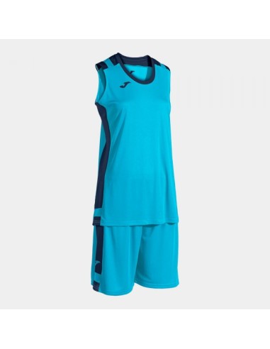 Lider Basket Conjunto Turquesa Flúor Marino Oscuro