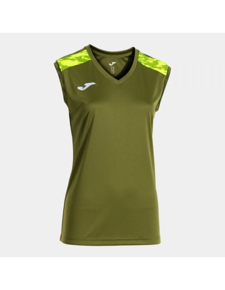Camiseta sin Mangas Championship Viii Verde Amarillo Flúor