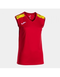 Camiseta sin Mangas Championship Viii Rojo Amarillo