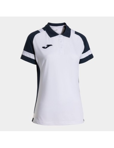 Lider Manga Corta Polo Blanco Marino Azul