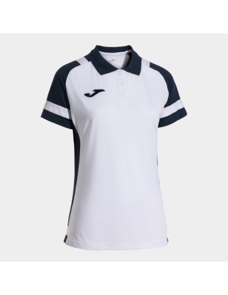 Lider Manga Corta Polo Blanco Marino Azul