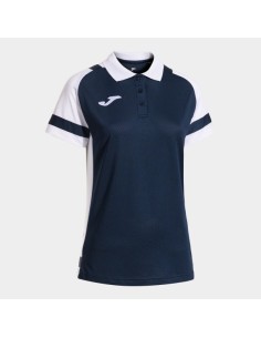 Lider Manga Corta Polo Marino Azul Blanco