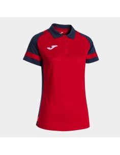 Lider Manga Corta Polo Rojo Marino Azul