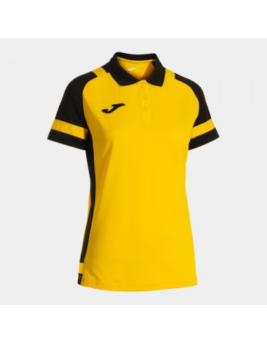 Lider Manga Corta Polo Amarillo Negro