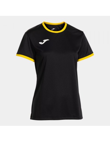 Combi Premium Manga Corta Camiseta Negro Amarillo