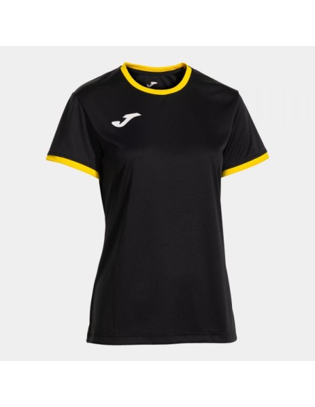 Combi Premium Manga Corta Camiseta Negro Amarillo