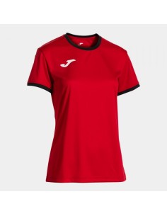 Combi Premium Manga Corta Camiseta Rojo Negro