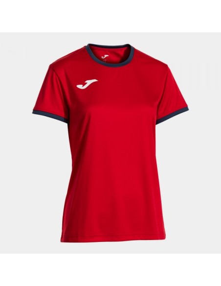 Combi Premium Manga Corta Camiseta Rojo Marino Oscuro