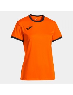 Combi Premium Manga Corta Camiseta Naranja Negro