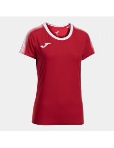 Elite Xi Manga Corta Camiseta Rojo Blanco