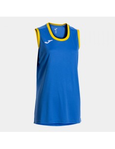 Camiseta sin Mangas Cancha Royal Azul Amarillo