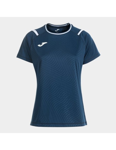 Dinamo Ii Manga Corta Camiseta Marino Oscuro Blanco