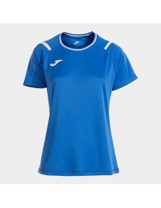 Dinamo Ii Manga Corta Camiseta Royal Azul Blanco