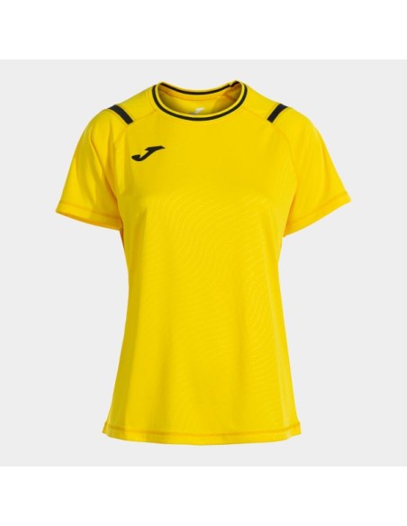 Dinamo Ii Manga Corta Camiseta Amarillo Negro
