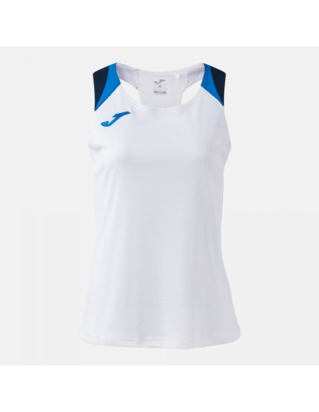 Terra Tank Top Blanco Royal Azul