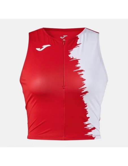Picasho Top Rojo Blanco