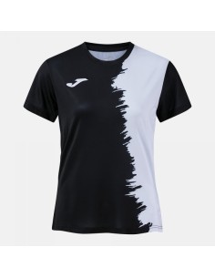 Picasho Manga Corta Camiseta Negro Blanco