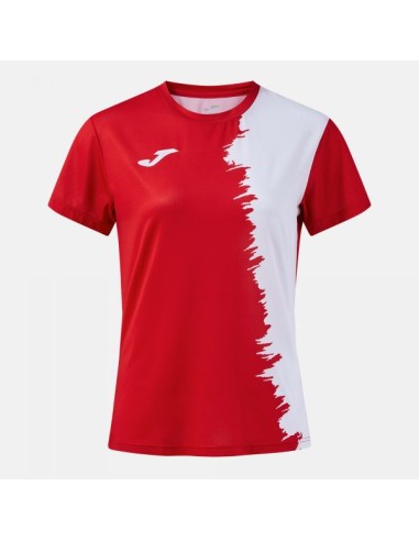 Picasho Manga Corta Camiseta Rojo Blanco