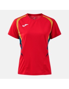 Championship 20 Manga Corta Camiseta Rojo Marino Oscuro