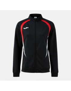 Championship 20 Full Cremallera Sudadera Negro Rojo
