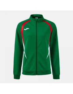 Championship 20 Full Cremallera Sudadera Verde Rojo
