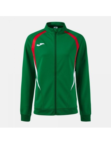 Championship 20 Full Cremallera Sudadera Verde Rojo