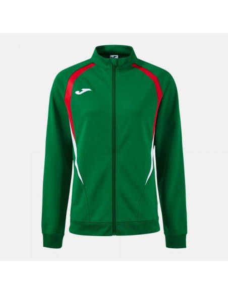 Championship 20 Full Cremallera Sudadera Verde Rojo