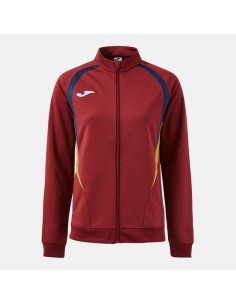 Championship 20 Full Cremallera Sudadera Rojo Oscuro Marino Oscuro