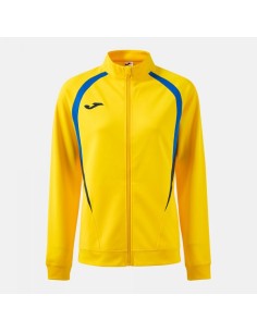 Championship 20 Full Cremallera Sudadera Amarillo Royal Azul