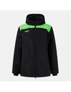 Trivor Ii Anorak Negro Verde Flúor