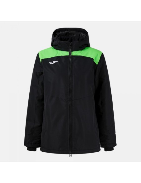 Trivor Ii Anorak Negro Verde Flúor
