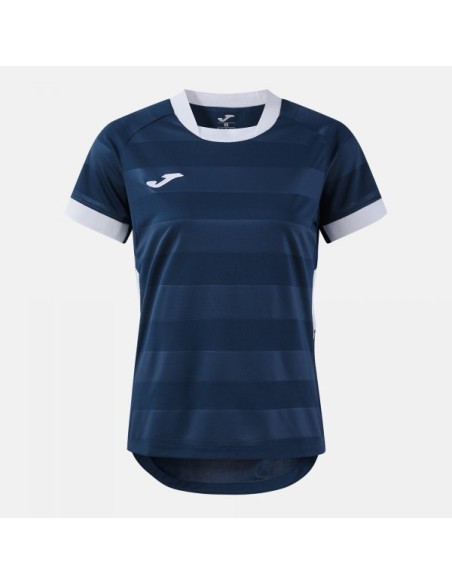 Toletum Vii Manga Corta Camiseta Marino Oscuro Blanco