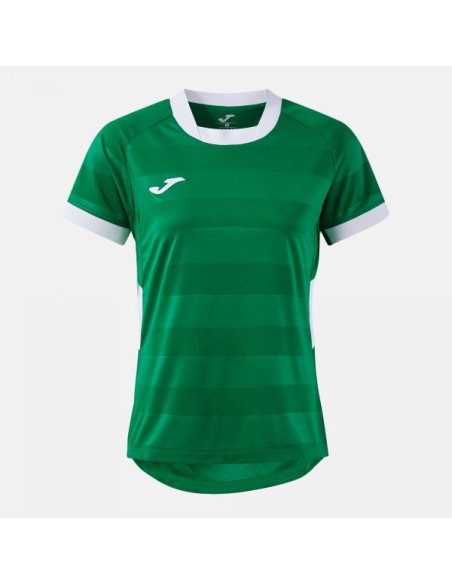 Toletum Vii Manga Corta Camiseta Verde Blanco