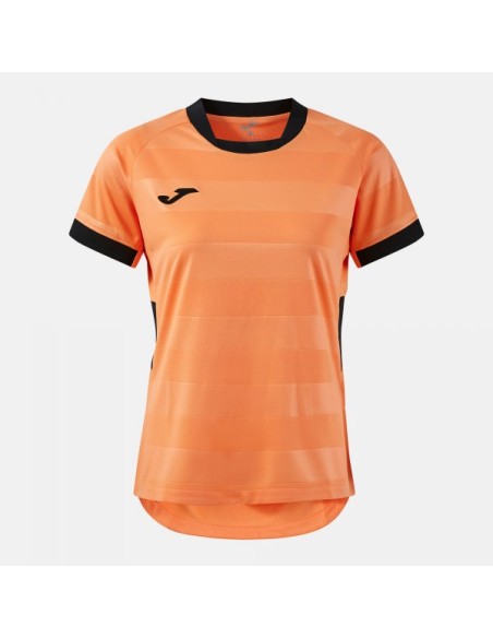Toletum Vii Manga Corta Camiseta Naranja Negro