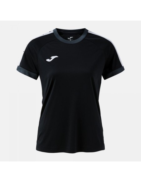 Heroic Manga Corta Camiseta Negro Gris Oscuro