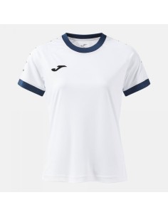 Heroic Manga Corta Camiseta Blanco Marino Oscuro