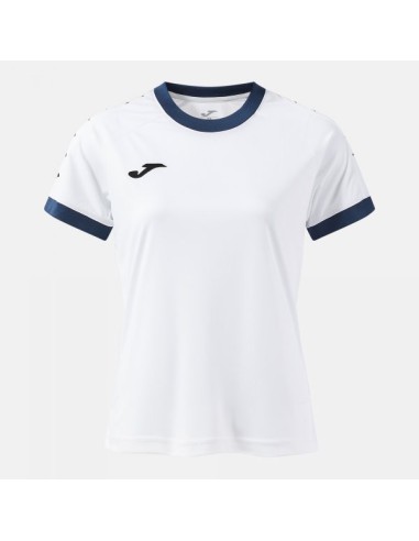 Heroic Manga Corta Camiseta Blanco Marino Oscuro