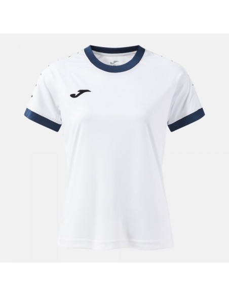 Heroic Manga Corta Camiseta Blanco Marino Oscuro