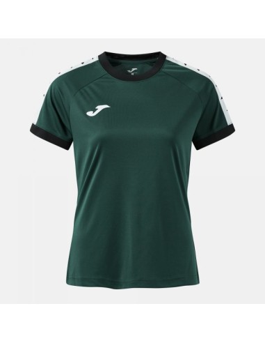 Heroic Manga Corta Camiseta Verde Negro