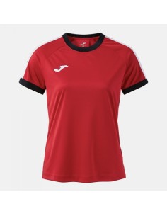 Heroic Manga Corta Camiseta Rojo Negro