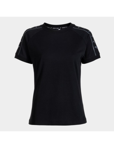 Heroic Manga Corta Camiseta Negro Gris Oscuro