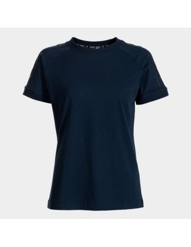 Heroic Manga Corta Camiseta Marino Oscuro Negro
