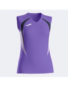 Camiseta sin Mangas Championship 20 Violeta Negro