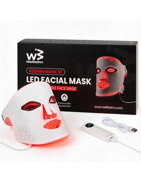 Máscara de luz roja - redinn mask