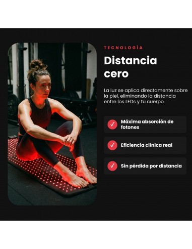 Esterilla de luz roja - redinn mat