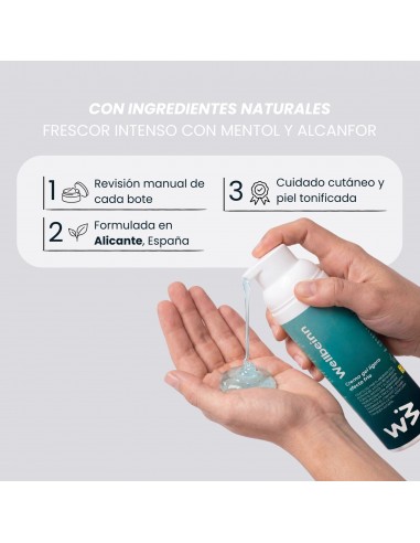 Crema gel efecto frío